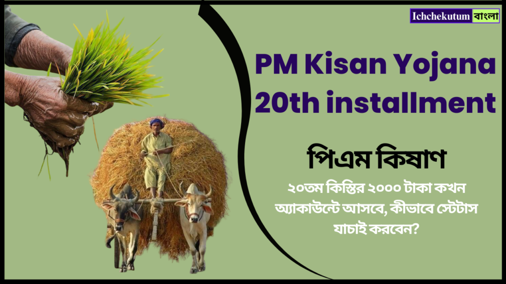 PM Kisan Yojana 20th installment