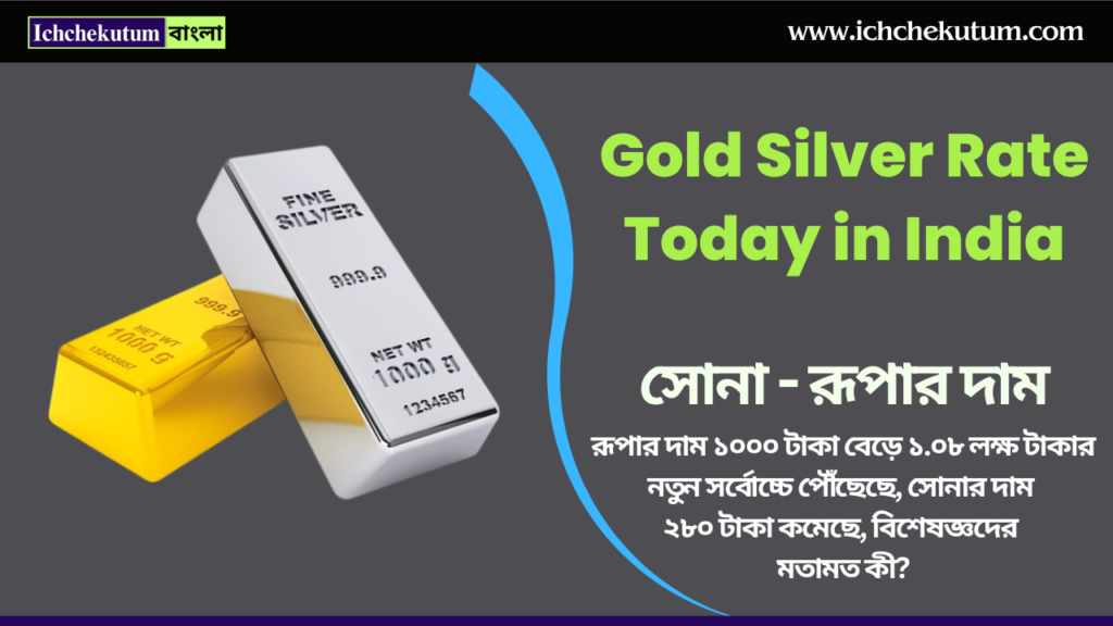 Gold Silver Rate Today in India