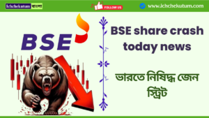 BSE share crash today