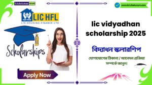 lic vidyadhan scholarship 2025