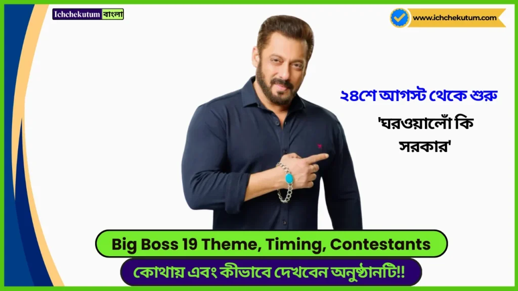 Big Boss 19 Timing