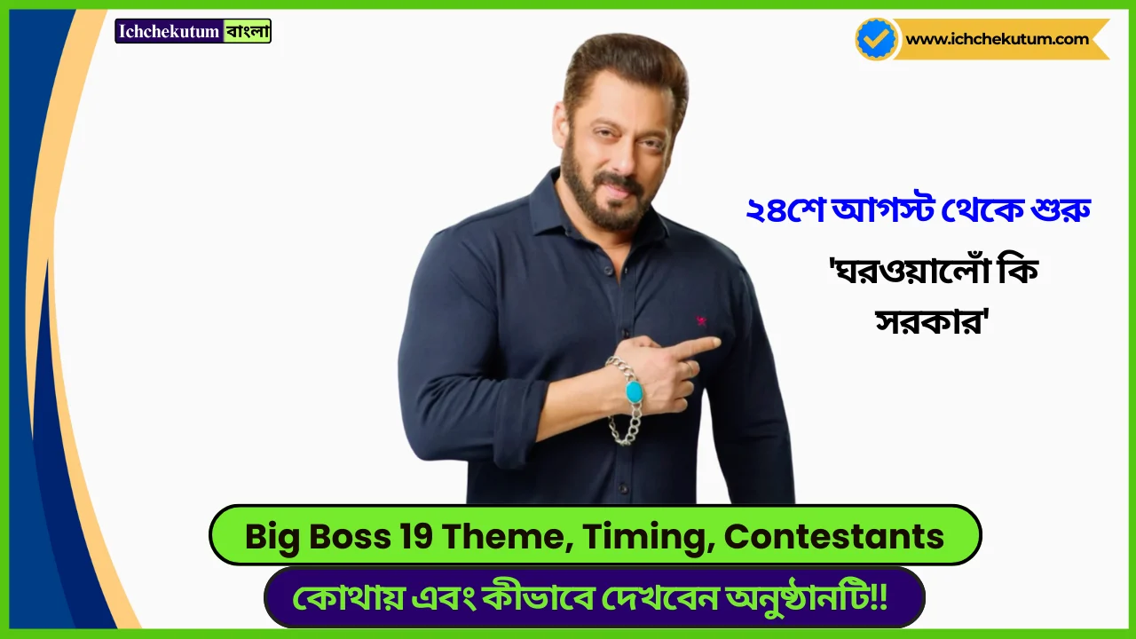Big Boss 19 Timing