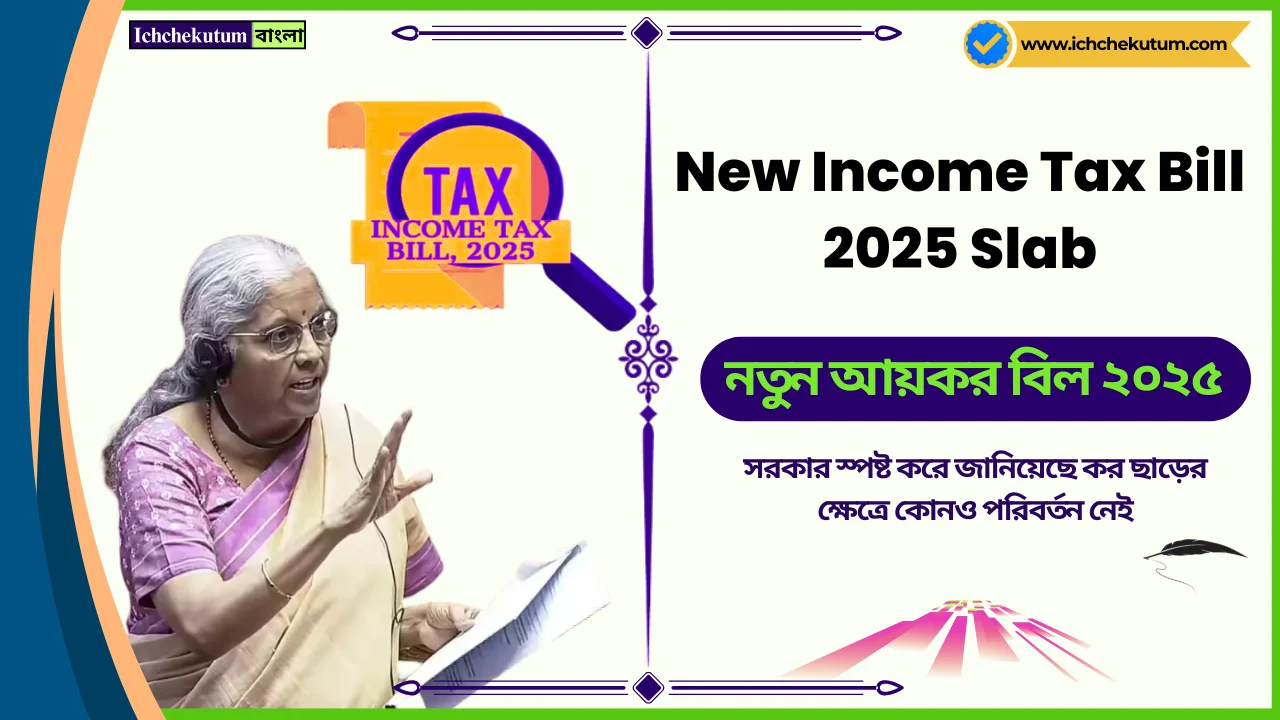 New Income Tax Bill 2025 Slab