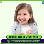 Right Time to Drink Milk