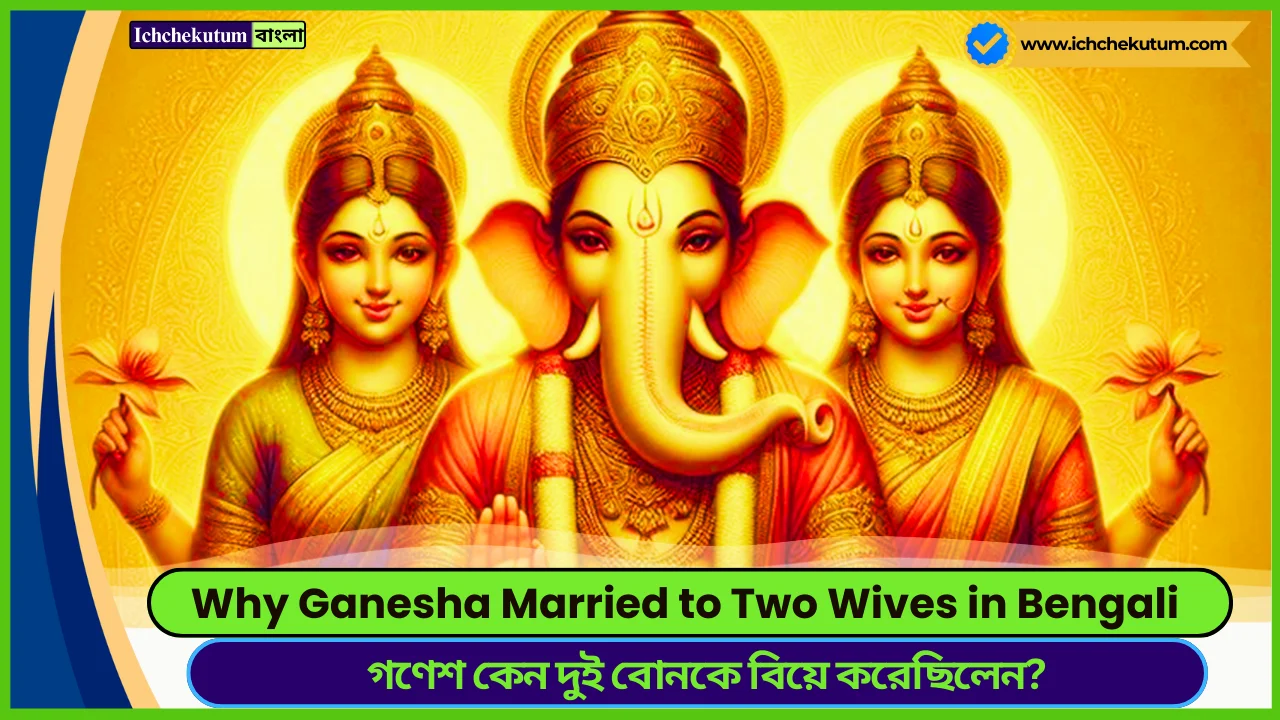 Why Ganesha Married to Two Wives in Bengali