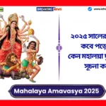Mahalaya Amavasya 2025 Timings
