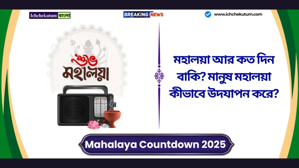 Mahalaya Countdown 2025