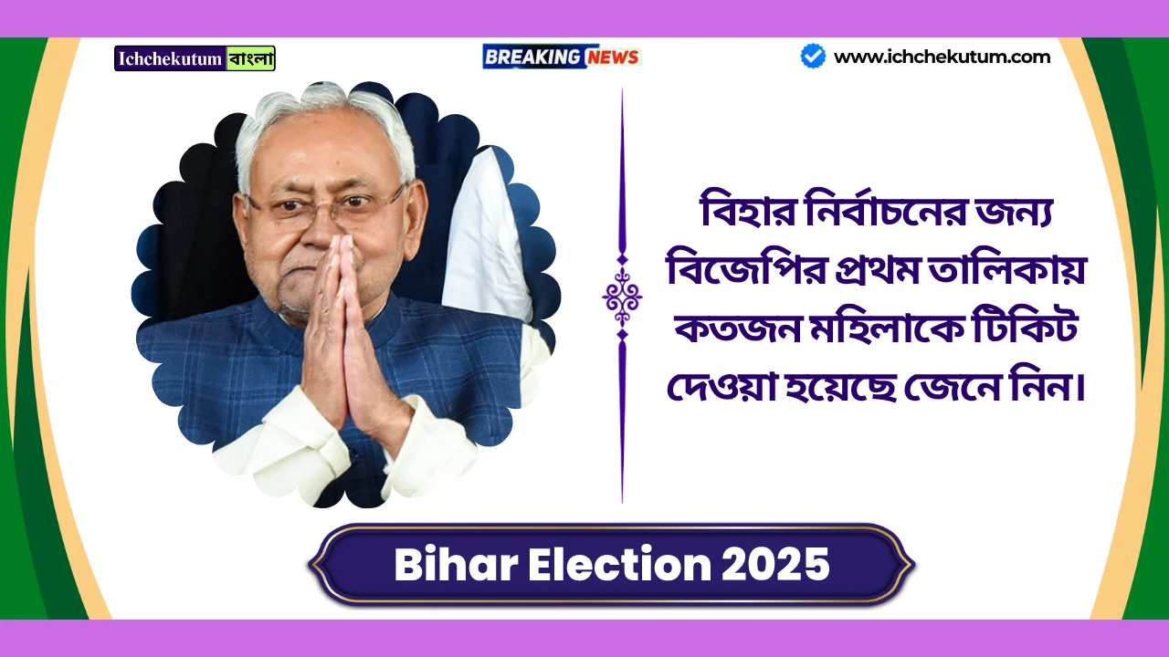 Bihar Election 2025 Bjp Candidate List