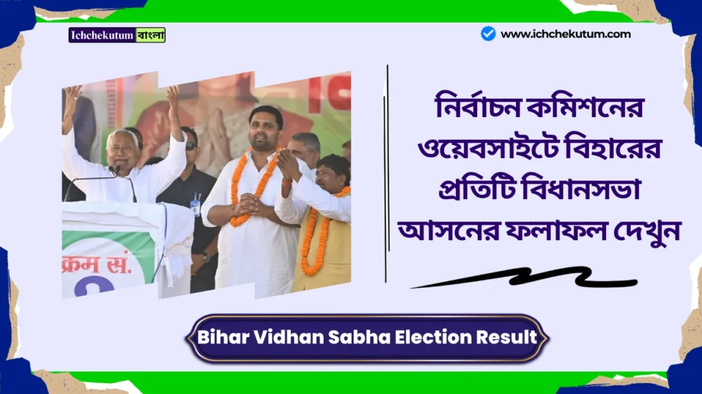 Bihar Vidhan Sabha Election Result 2025 Date