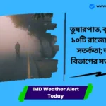 IMD Weather Alert Today