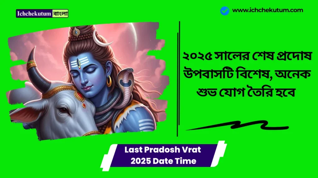 Last Pradosh Vrat 2025