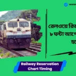 Railway Reservation Chart