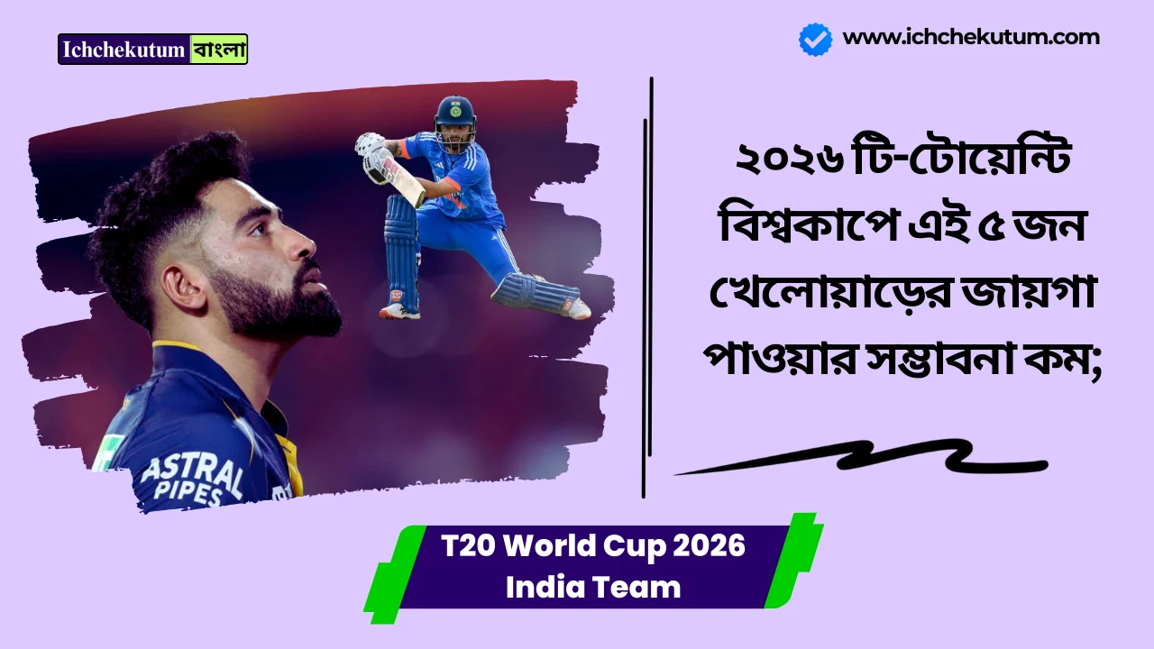 T20 World Cup 2026 India Team