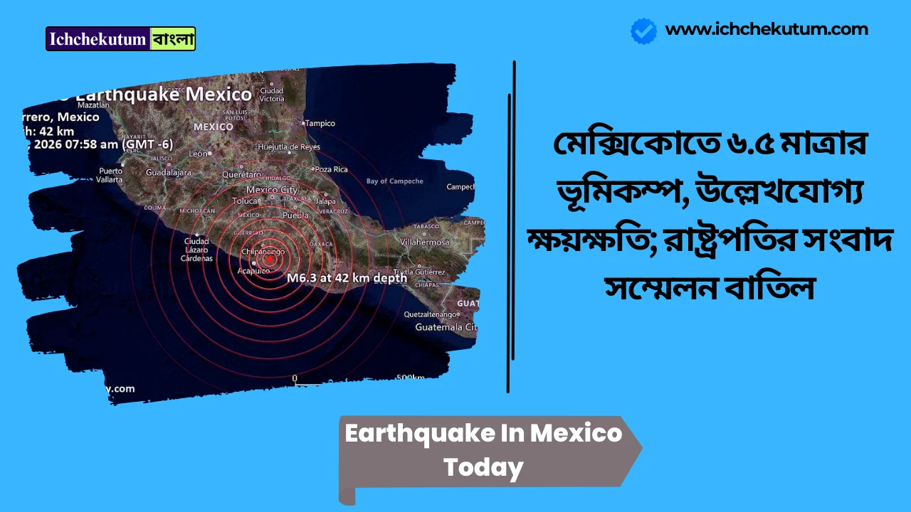 Earthquake In Mexico Today