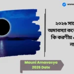 Mauni Amavasya 2026 Date