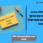 PPF Interest Rate Jan 2026