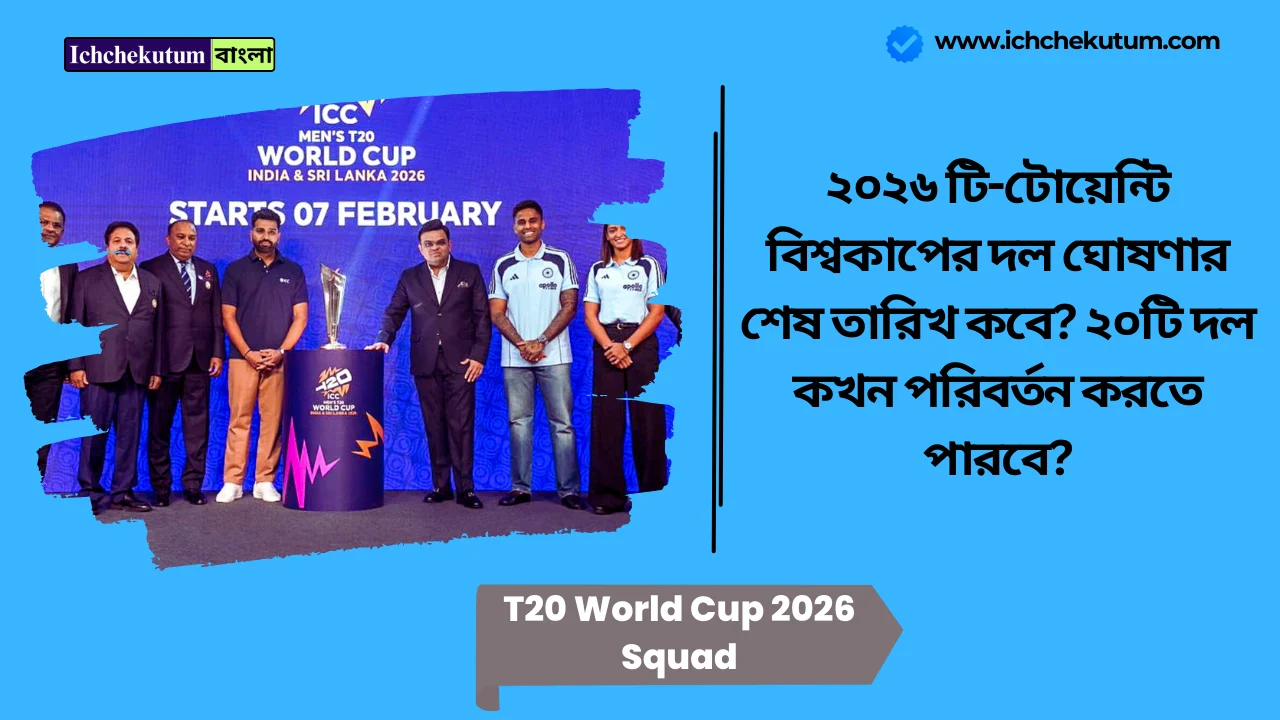 T20 World Cup 2026 Squad