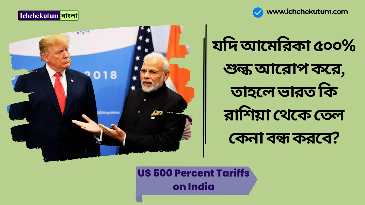 US 500 Percent Tariffs on India