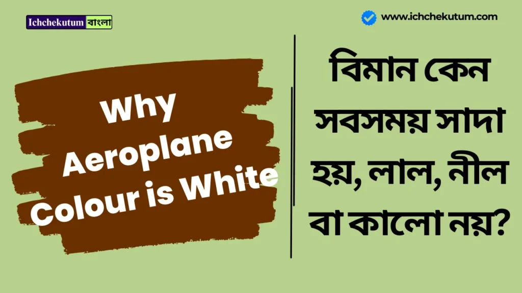 Why Aeroplane Colour is White