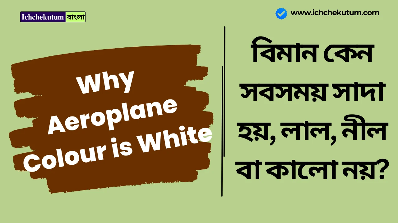 Why Aeroplane Colour is White