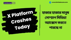 X Platform Crashes Worldwide Today