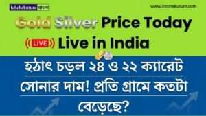 Gold Silver Price Today Live