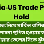 India‑US Trade Pact : কেন থমকে গেল?