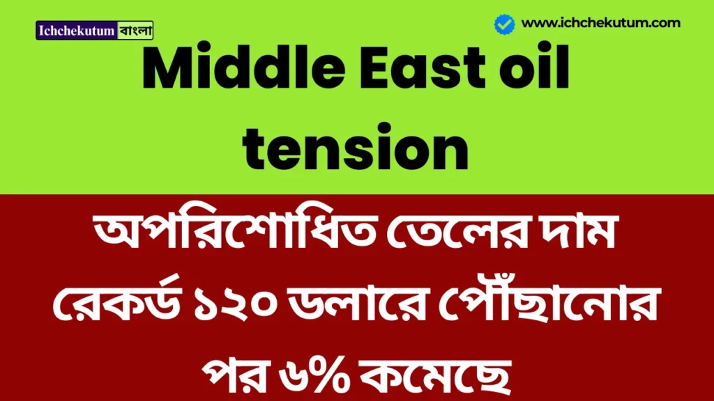 Middle East oil tension