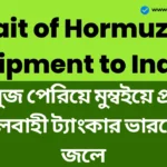 Strait of Hormuz Oil Shipment to India