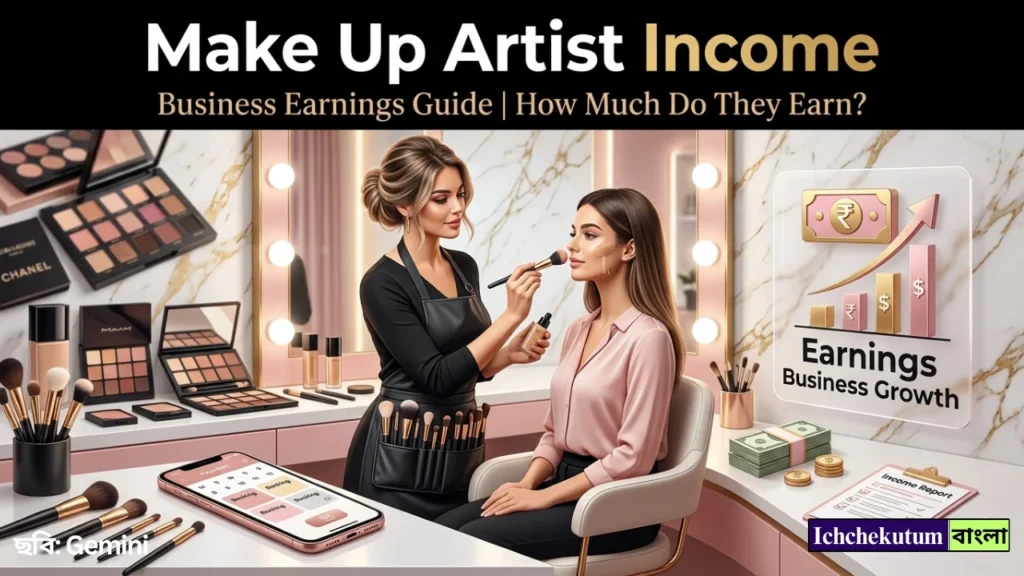 Make Up Artist Business Income