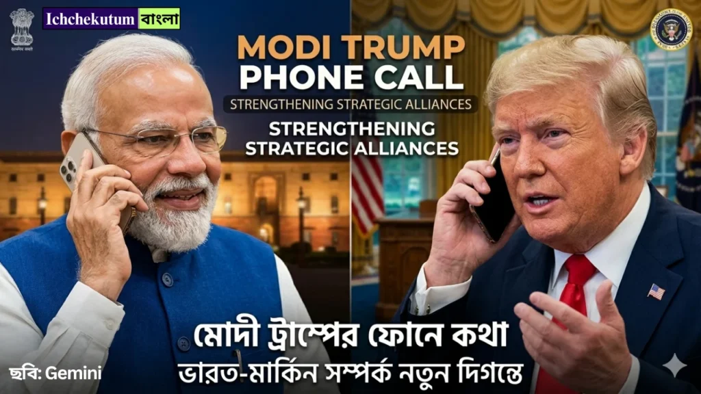 Modi Trump phone call