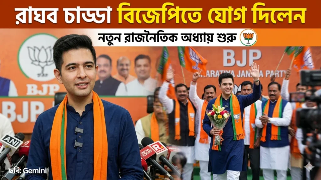 Raghav Chadha Joins BJP