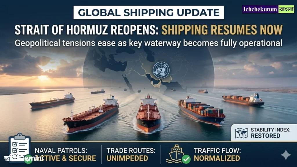 Strait of Hormuz Open Now