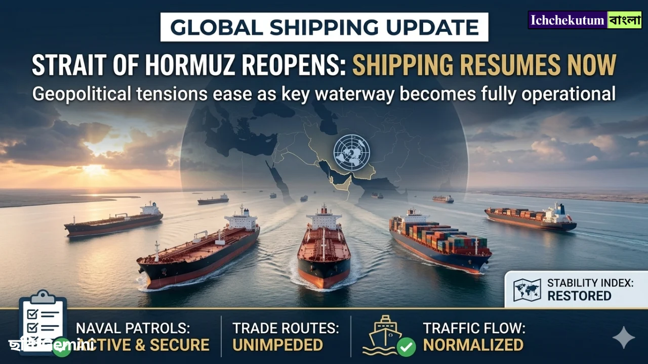 Strait of Hormuz Open Now