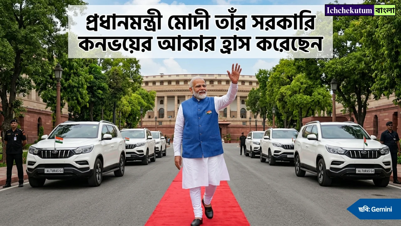 PM Modi Reduces Official Convoy Size
