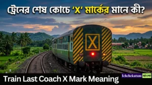 Train Last Coach X Mark Meaning