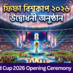 FIFA World Cup 2026 Opening Ceremony: উদ্বোধনী অনুষ্ঠান সম্পূর্ণ পারফরমারদের তালিকা, ভারতের সময় ও লাইভ স্ট্রিমিং FIFA World Cup 2026 Opening Ceremony