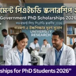 PhD Scholarship 2026