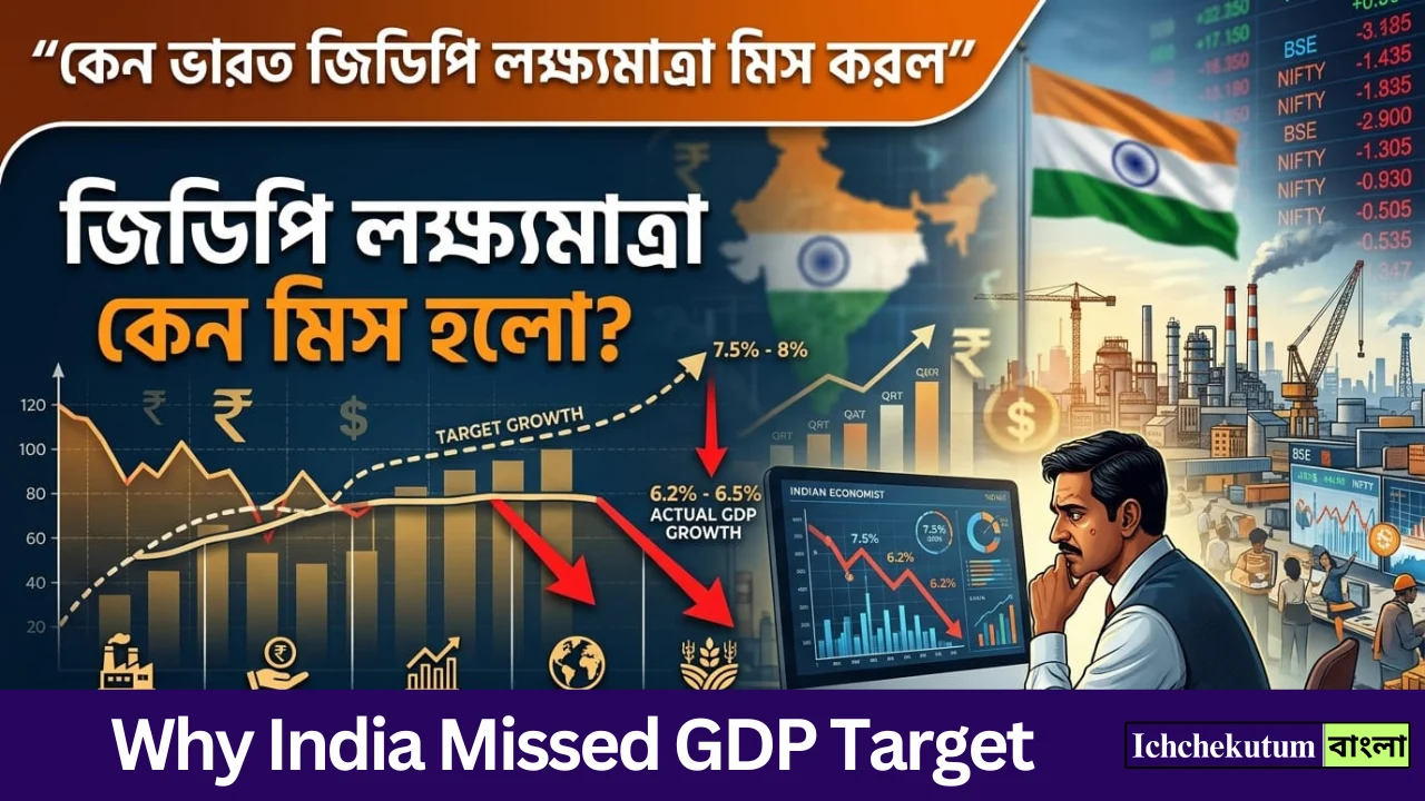 Why India Missed GDP Target