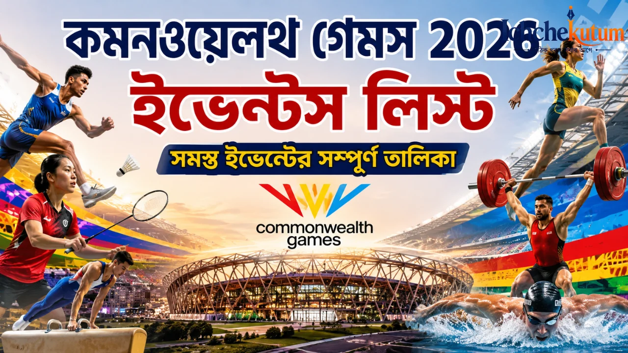 Commonwealth Games 2026 Events List