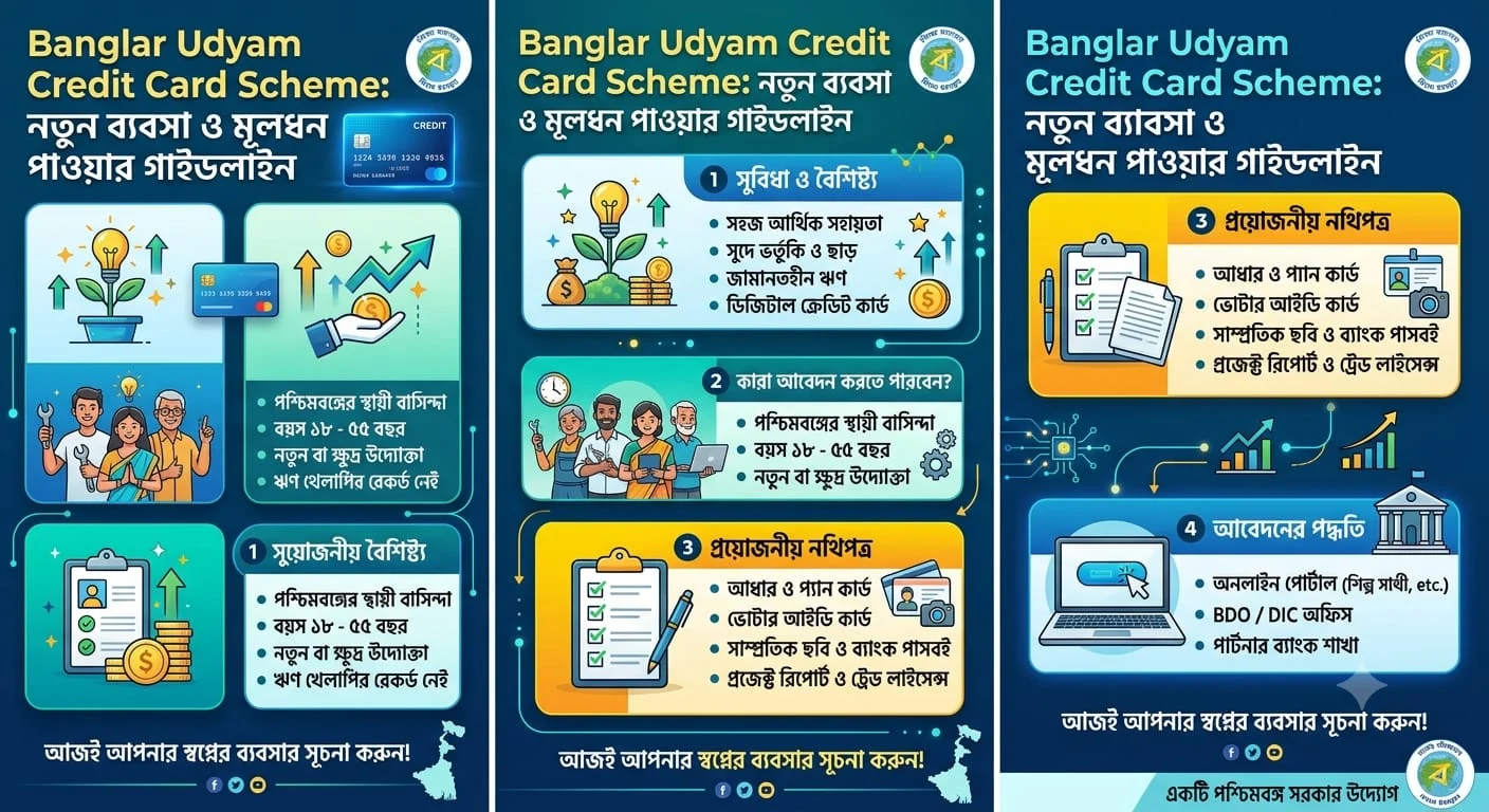 Banglar Udyam Credit Card Scheme Banglar Udyam Credit Card Scheme