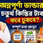 Annapurna Bhandar 4th Payment Date: কবে ঢুকবে ৩,০০০ টাকা? জানুন বড় আপডেট Annapurna Bhandar 4th Payment Date