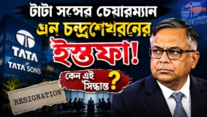 N Chandrasekaran Resigns Why