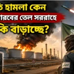 কেন হুতি হামলা সৌদির তেল সরবরাহের ঝুঁকি বাড়াচ্ছে (Why Houthi Attacks Raise Saudi Oil Supply Risk) why houthi attacks raise saudi oil supply risk