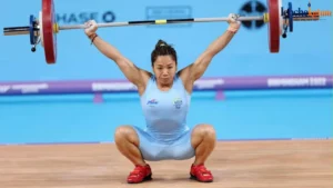 Mirabai Chanu Wins Silver at Asian Games