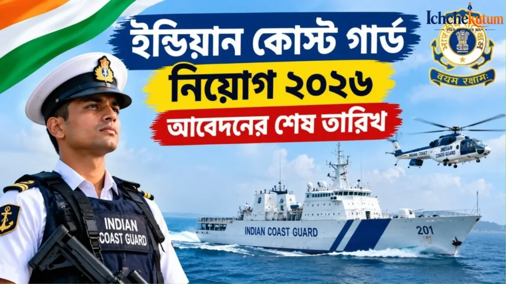 Indian Coast Guard Recruitment 2026 Last Date
