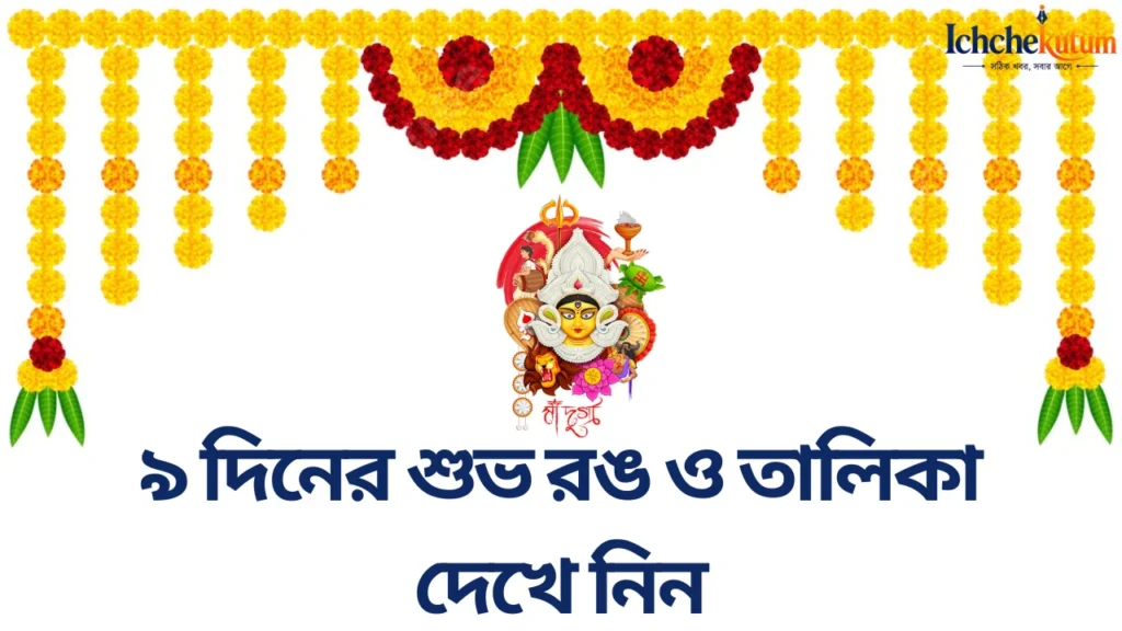 Navratri Colours 2026 List