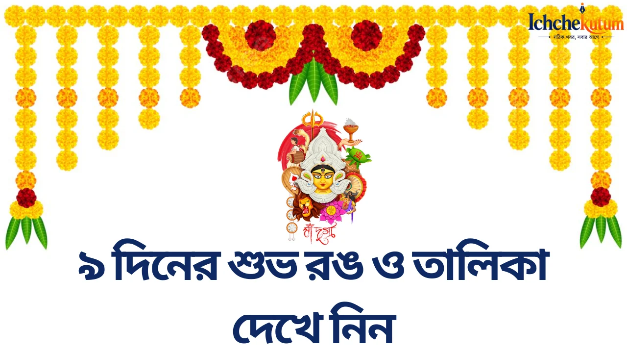Navratri Colours 2026 List