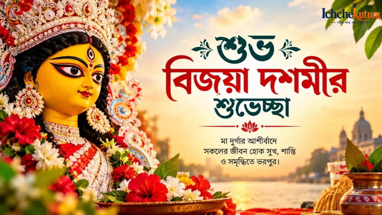 Subho Vijaya Dashami Wishes in Bengali